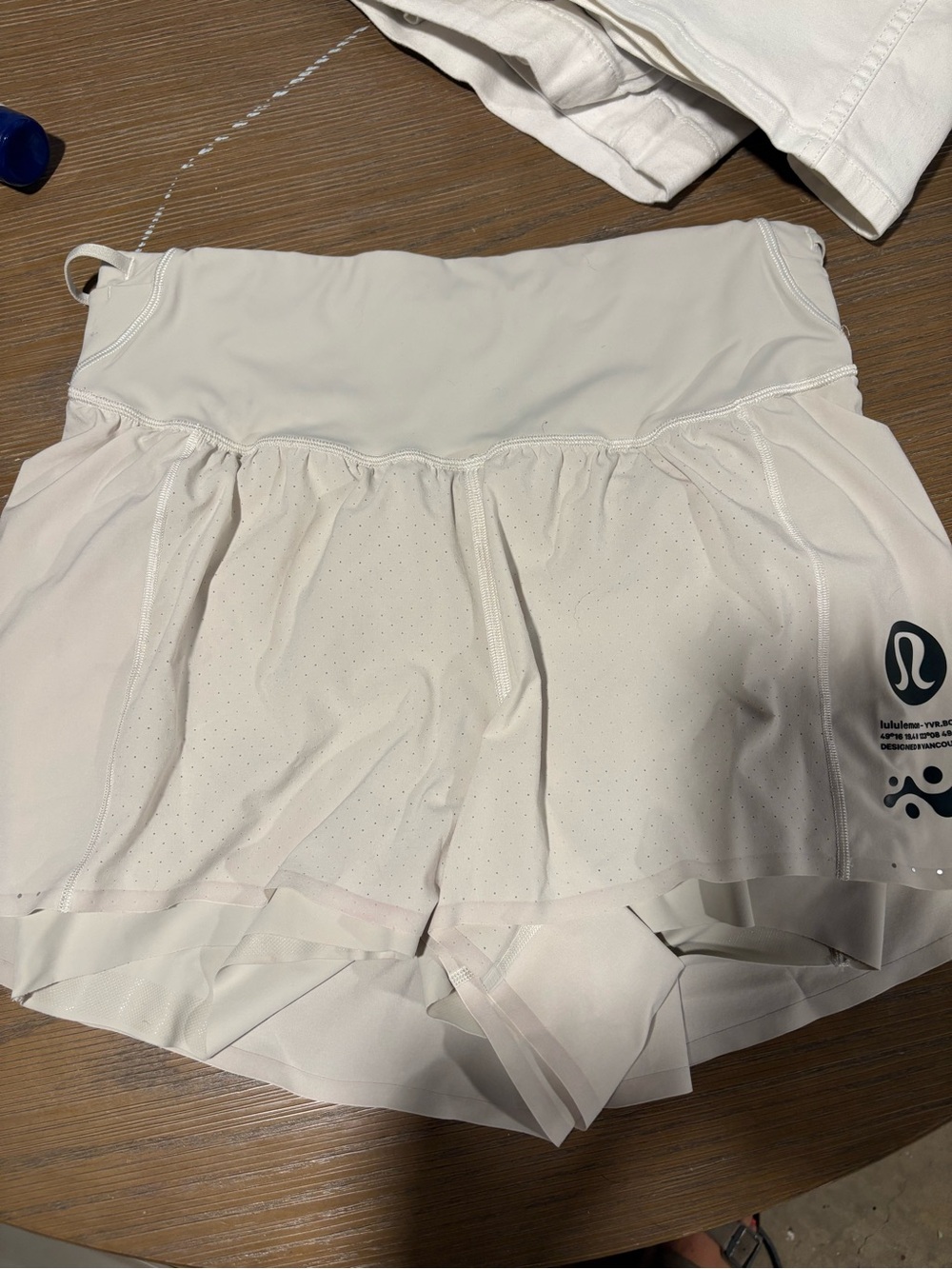 lululemon athletica Women's White Athletic Shorts